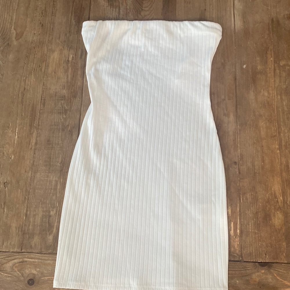 Privacy Please White Tube Dress